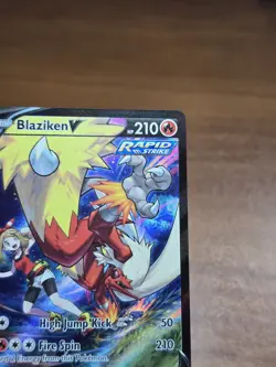 Pokemon TCG SWSH12: Silver Tempest #TG14/TG30 Blaziken V NM - Image 3