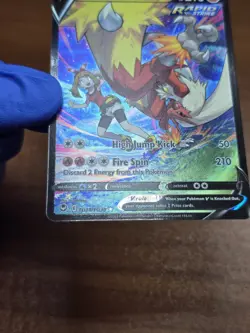 Pokemon TCG SWSH12: Silver Tempest #TG14/TG30 Blaziken V NM - Image 5
