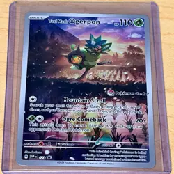 Teal Mask Ogerpon SVP 123 Promo Pokemon Center Special Illustration Rare - Image 1