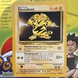 Wizards of the Coast Electabuzz Base Set Rare Unlimited ENG 1999 20/102 70HP - Image 1