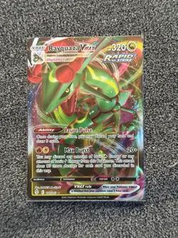 Rayquaza VMAX 111/203 Holo VMAX Rare Evolving Skies Pokemon Holo Near Mint - Image 1