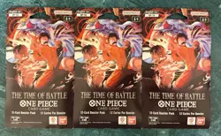 One Piece OP-16 OP16 The Time Of Battle Sleeved Booster Pack Lot 20 Pack Bundle - Image 3