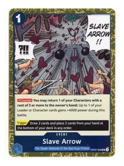 Slave Arrow (Pirate Foil) OP07-056 UC One Piece Premium Booster The Best Vol. 2 - Image 1