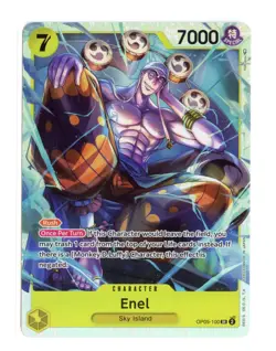 Enel (100) OP05-100 SR Foil One Piece Awakening of the New Era English NM - Image 1