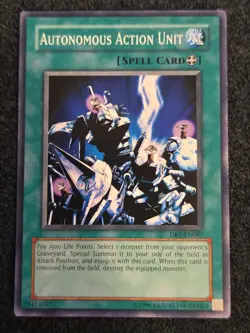 Autonomous Action Unit - DR1-EN087 - Unlimited - YuGiOh LP - Image 1