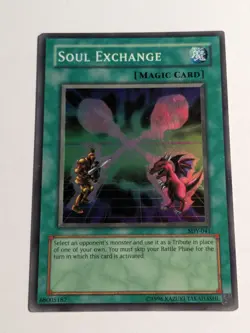 Yugioh Soul Exchange SDY-041 Super Rare LP - Image 1