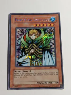 Yugioh Fairy King Truesdale WC4-001 Secret Rare MINT - Image 1