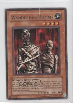 Wandering Mummy YuGiOh Pharaonic Guardian #PGD-019 2003 READ - Image 1