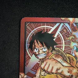 Bandai One Piece Card Game Luffy & Ace Leader ST30-001 Foil - Image 4