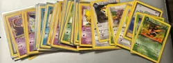 Pokemon TCG 1st Edition Lot of 44 Cards WOTC VTG 1999/2000 Variety - Image 1