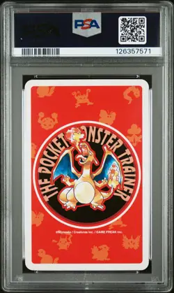 1996 POKEMON RED VERSION PLAYING CARDS KING OF DIAMONDS #045 VILEPLUME PSA 10 - Image 2