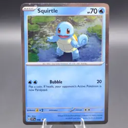 Squirtle - (Cosmos Holo) 048 Promo SV: Scarlet & Violet Promo Cards Pokemon TCG - Image 1