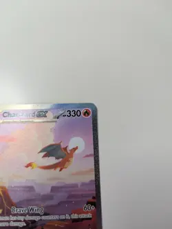 Pokemon TCG Charizard EX 199/165 Scarlet Violet 151 English Card - Image 5