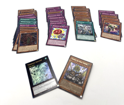 Lot of 46 Cards Yu Gi Oh Yugioh 2 Foil Prisma Holo 44 Commons 1996 LP - Image 1