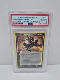 Greninja Star Promo SWSH: Sword & Shield Promo Cards SWSH144 PSA 6 Pokemon - Image 1
