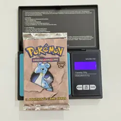 Pokemon Fossil Booster Pack New Factory Sealed Mint WOTC Lapras 20.42g English - Image 4