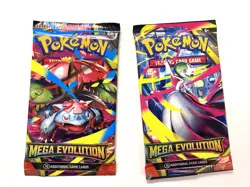 Pokemon Mega Evolution Sleeved Booster Pack Lot x16 Factory Sealed Mixed Art TCG - Image 2