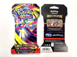 Pokemon Mega Evolution Sleeved Booster Pack Lot x16 Factory Sealed Mixed Art TCG - Image 5