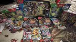 Pokemon TCG Chaos Rising Sealed Booster Packs & Mega Zygarde-EX Premium Box - Image 1