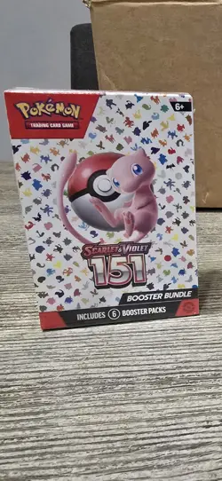 Pokemon 151 English Booster Bundle 6 packs - 290-87321 820650863219 - Image 1
