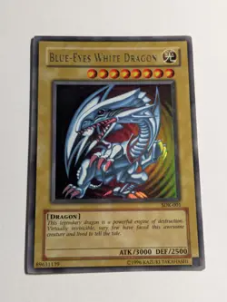 Yugioh Blue-Eyes White Dragon SDK-001 Ultra Rare Unlimited NM - Image 1