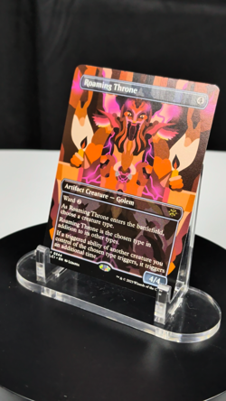 MTG Roaming Throne BORDERLESS NM Lost Caverns of Ixalan LCI #0344 Rare Regular - Image 2