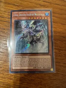 Yugioh Tidal, Dragon Ruler of Waterfalls RA03-EN009 Secret Rare 1st - NM - Image 1