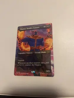 Thanos, Death's Consort (Extended Art) Commander: Marvel Super Heroes Regular - Image 1