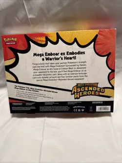 Pokemon TCG: Mega Evolution—Ascended Heroes Mega Emboar Ex Box - Image 2