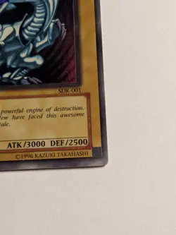 Yugioh Blue-Eyes White Dragon SDK-001 Ultra Rare Unlimited NM - Image 4