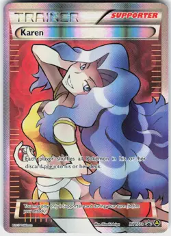 Karen XY177A Holo Promo Alternate Art Promos Pokemon Holo NM - Image 2