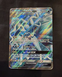 The Pokemon Company Pokemon TCG Alolan Ninetales GX 132/145 UR FA Holo Eng - Image 1