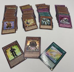 Lot of 46 Cards Yu Gi Oh Yugioh 3 Foil Prisma Holo 43 Commons 1996 LP - Image 2