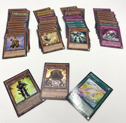 Lot of 46 Cards Yu Gi Oh Yugioh 3 Foil Prisma Holo 43 Commons 1996 LP - Image 3