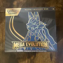 Pokemon Mega Evolution Lucario Elite Trainer Box ETB Sealed - Image 1