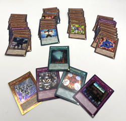 Lot of 46 Cards Yu Gi Oh Yugioh 3 Foil Prisma Holo 43 Commons 1996 LP - Image 2