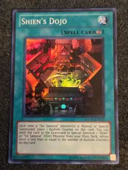 Yugioh Shien's Dojo EXVC-EN057 Super Rare NM - Image 1