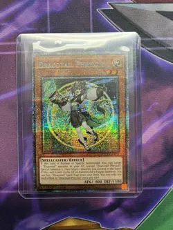 YUGIOH DRACOTAIL PHRYXUL 1ST EDITION DOOD-EN023 STARLIGHT RARE - Image 1