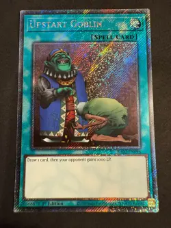 Upstart Goblin RA03-EN096 Platinum Secret Rare (PSR) Yu-Gi-Oh! - Image 1