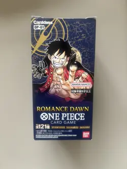 One Piece OP-01 Romance Dawn Booster Box - Japanese - New Factory Sealed - Image 1