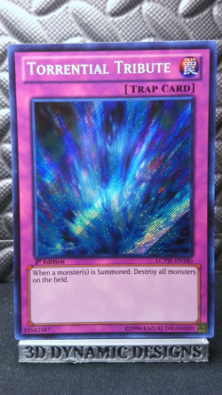 | Yugioh Torrential Tribute LCYW-EN180 1st Secret Legendary NM 🔥 | - Image 1