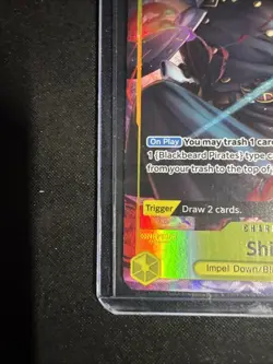 Shiryu SR Alternate Art OP16-108 One Piece The Time of Battle - Image 5