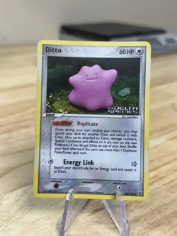 Ditto 35/113 Reverse Holo EX Delta Species Stamped 2005 Pokemon Card TCG LP/MP - Image 1