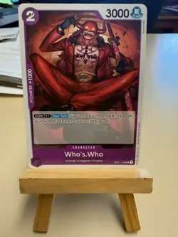 ONE PIECE Card Game: Who's.Who Character Card- *OP01-109* ROMANCE DAWN *UNCOMMON - Image 1