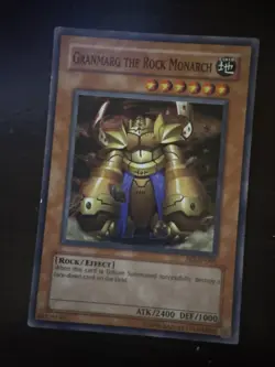 Granmarg the Rock Monarch! Vintage, Super Rare Yu-Gi-Oh! Card! - Image 2