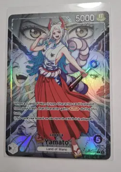 Yamato OP16-079 Leader Alternate Art The Time of Battle One PIece English Card - Image 1