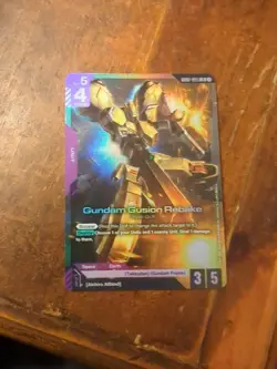 Dual Impact - Gundam Gusion Rebake GD02-055 LR Gundam Card Game - Image 1
