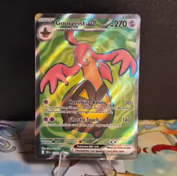 Gourgeist ex 102/086 Chaos Rising Ultra Rare Pokemon Card NM - Image 1
