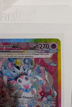 Pokemon TCG Prismatic Evolution Sylveon EX Card 156/131 - Image 4