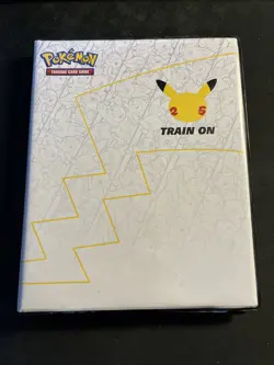 Pokemon 25th Anniversary Jumbo Oversized Lot 21 Cards + Binder Celebrations NM - Image 1